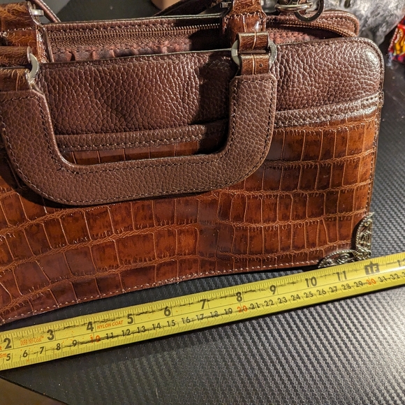 Alligator Leather Handbag Purse - Picture 3 of 5